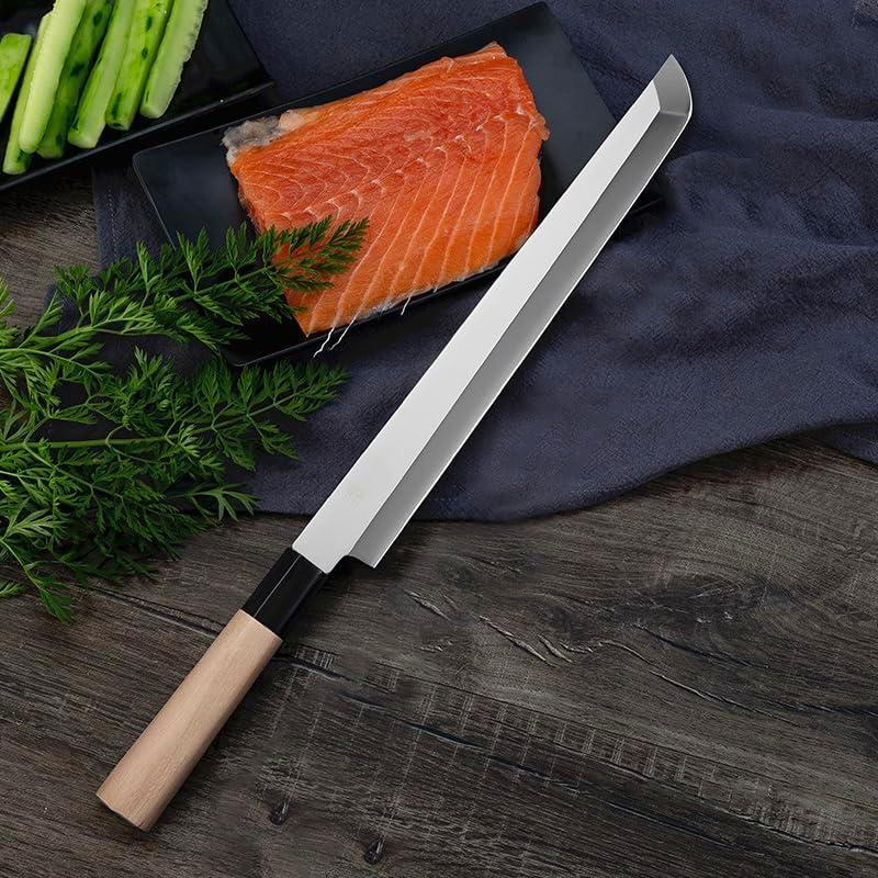 Cuchillo Sakimaru 210mm LIUZHANGYU para Sashimi y Sushi