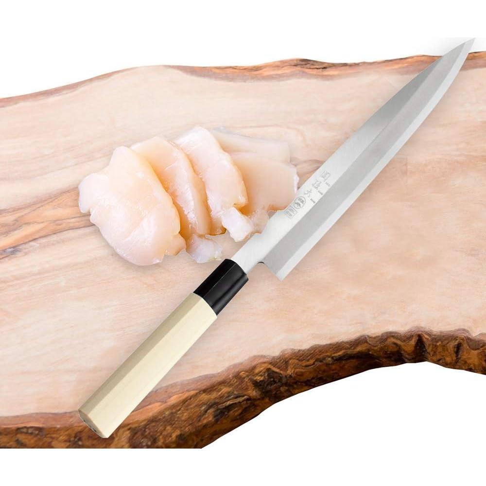 Cuchillo Sashimi KAI AK5207 de Hagane 21 cm Hecho en Japón