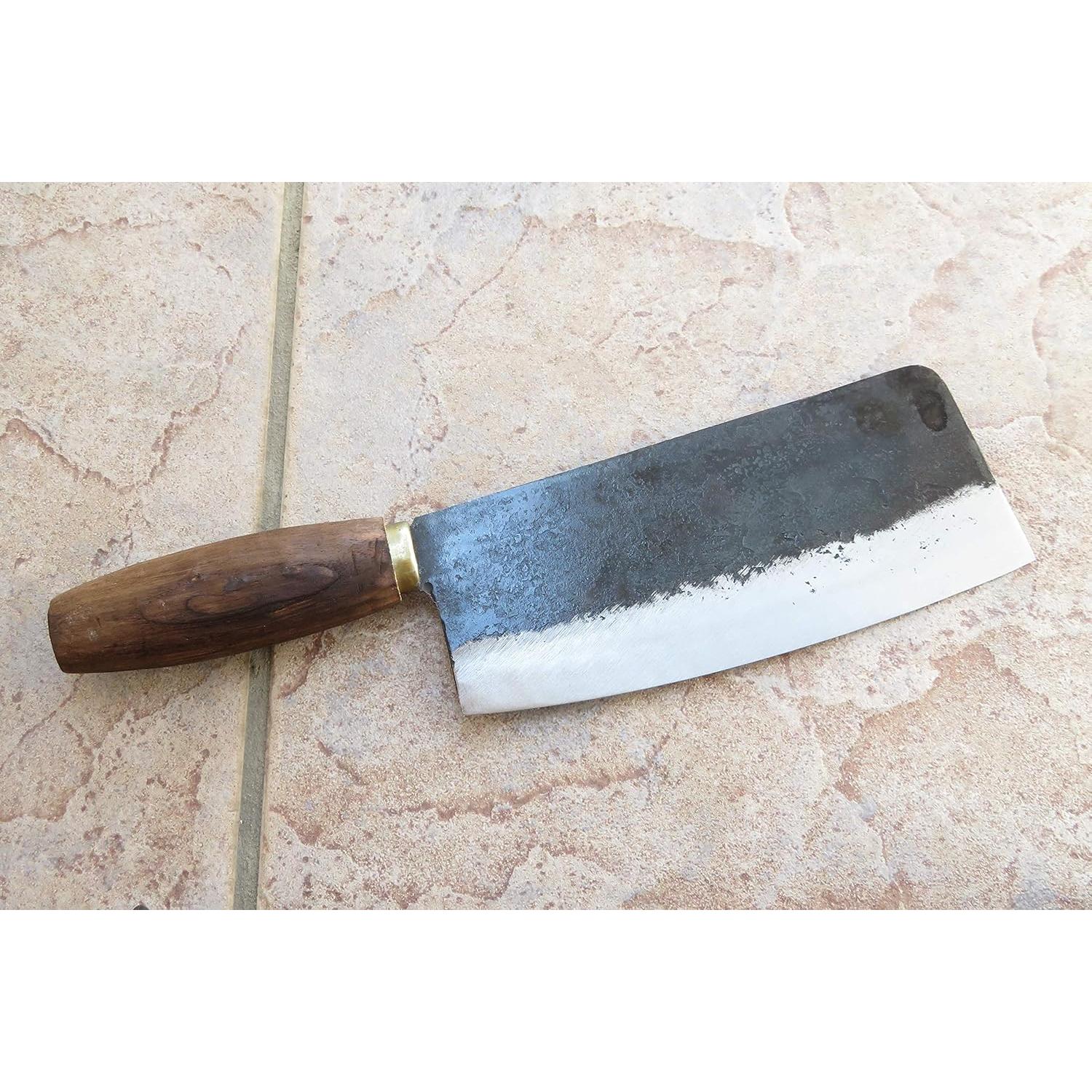 Cuchillo de Chef Chino Premium Crudo 20.32 cm Acero al Carbono