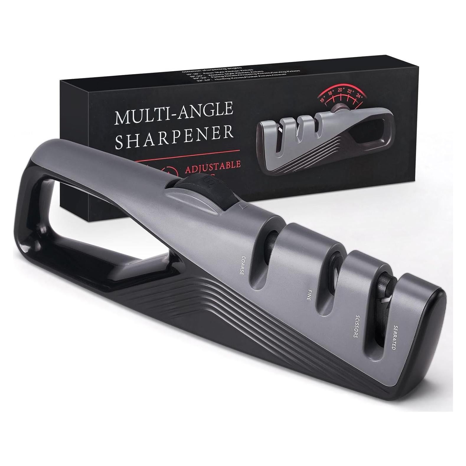 Afilador de cuchillos Topfeel 5 ángulos ajustables manual