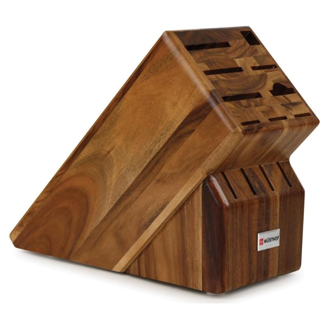 Bloque de cuchillos Wüsthof de acacia para 13 piezas