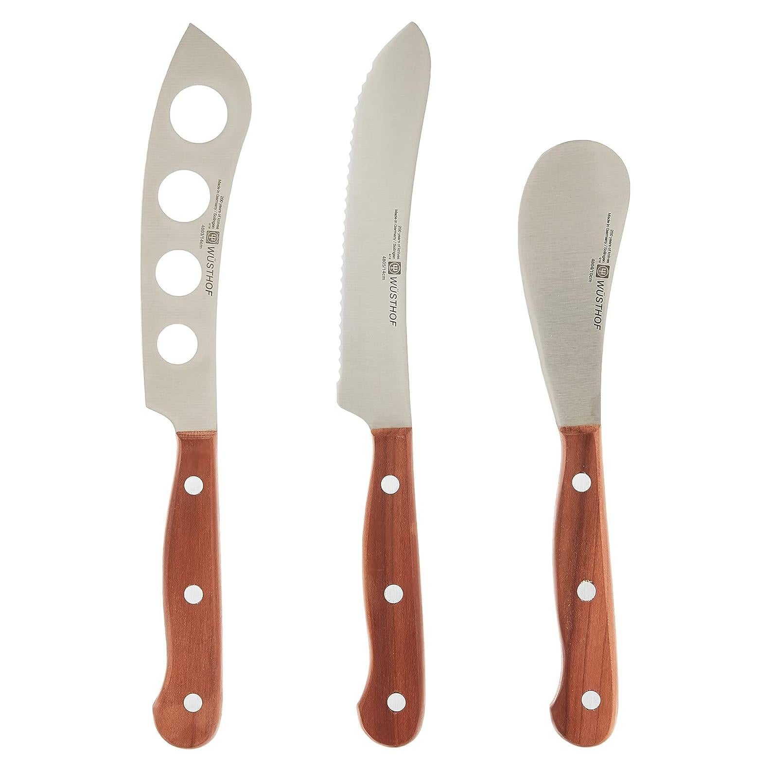 Juego de Charcutería Wüsthof 3 Piezas Madera Ciruela