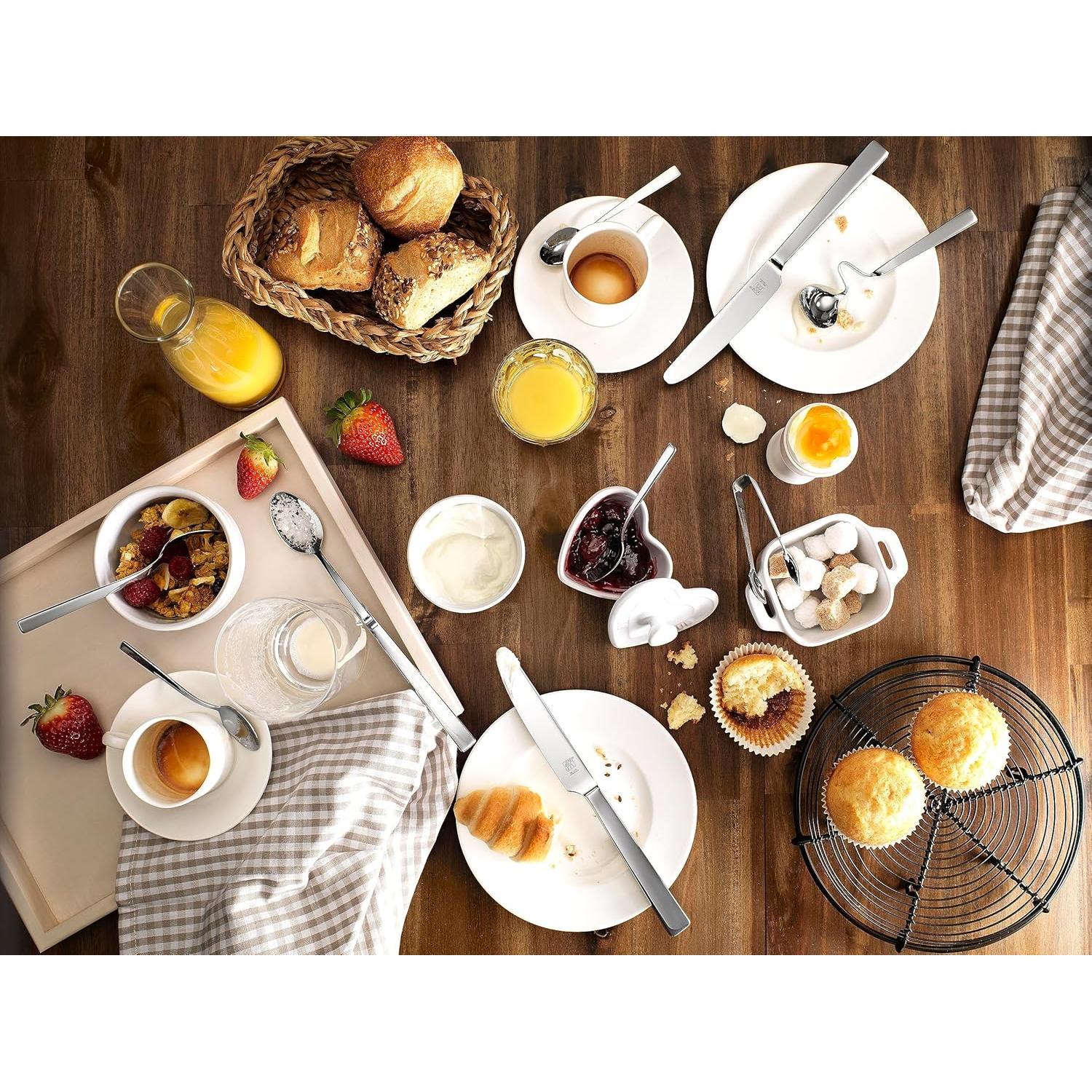 Tenedor de Pastelería Zwilling Diner - Juego de 6, Acero Inoxidable