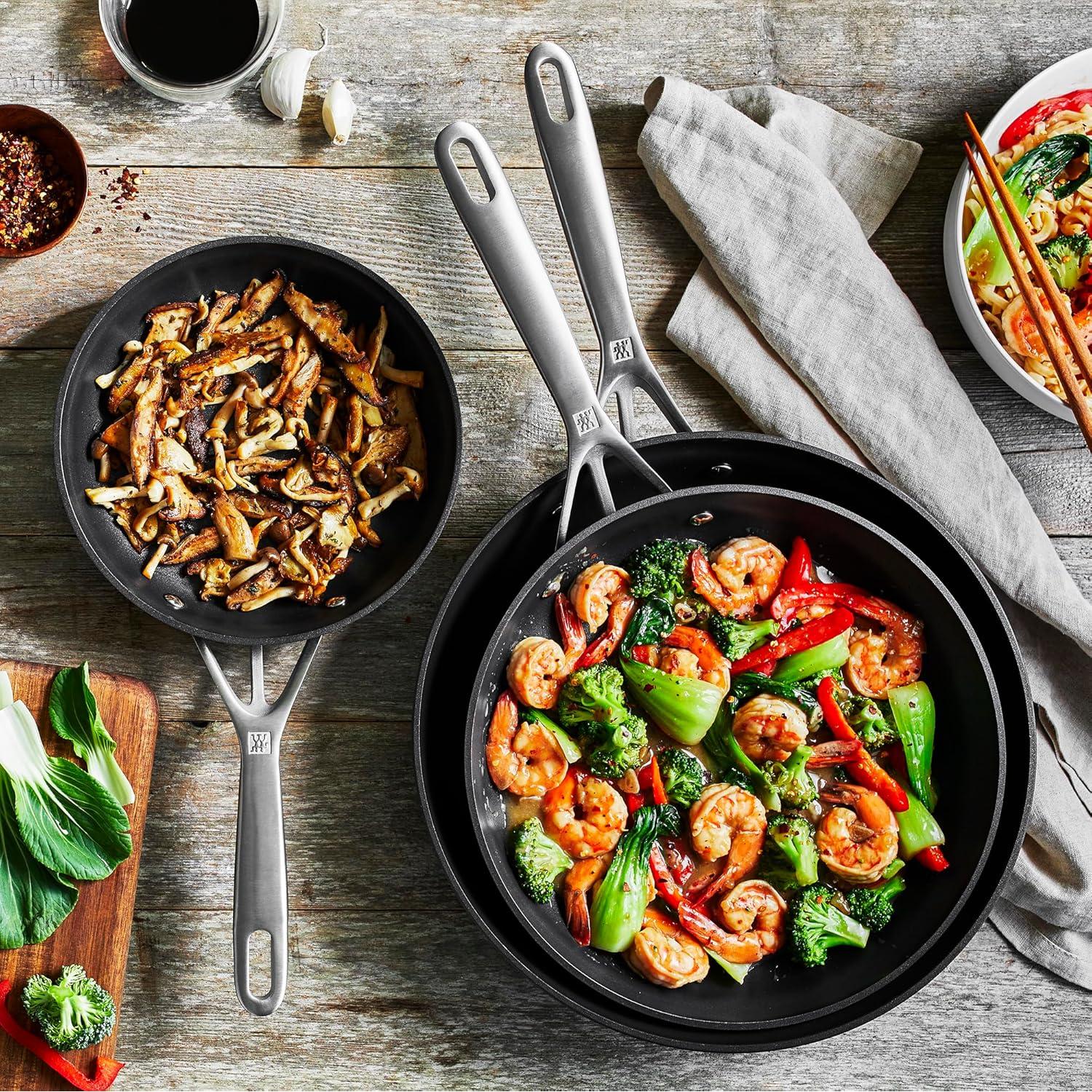 Juego de Sartenes Antiadherentes ZWILLING Motion 3 Piezas