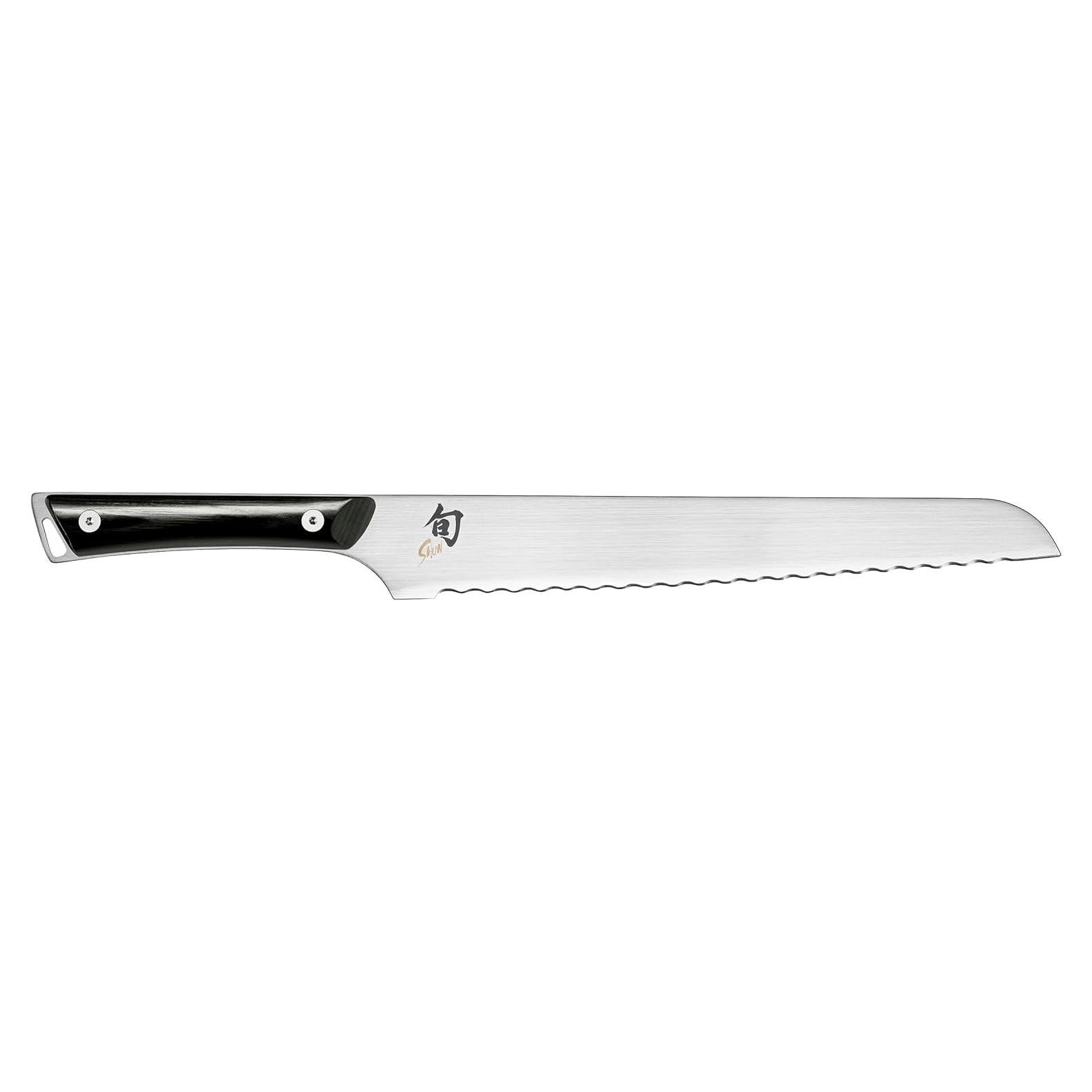Cuchillo de Pan Shun Kazahana 22.86 cm Acero Inoxidable Pakkawood