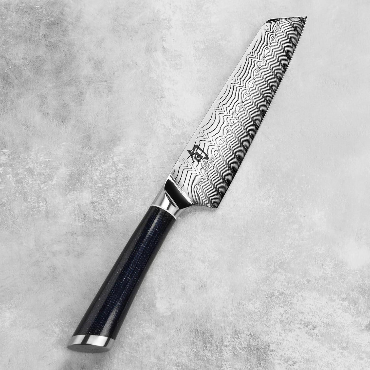 Cuchillo de Utilidad Shun Shiranami 16.5 cm Doble Núcleo VG10 VG2