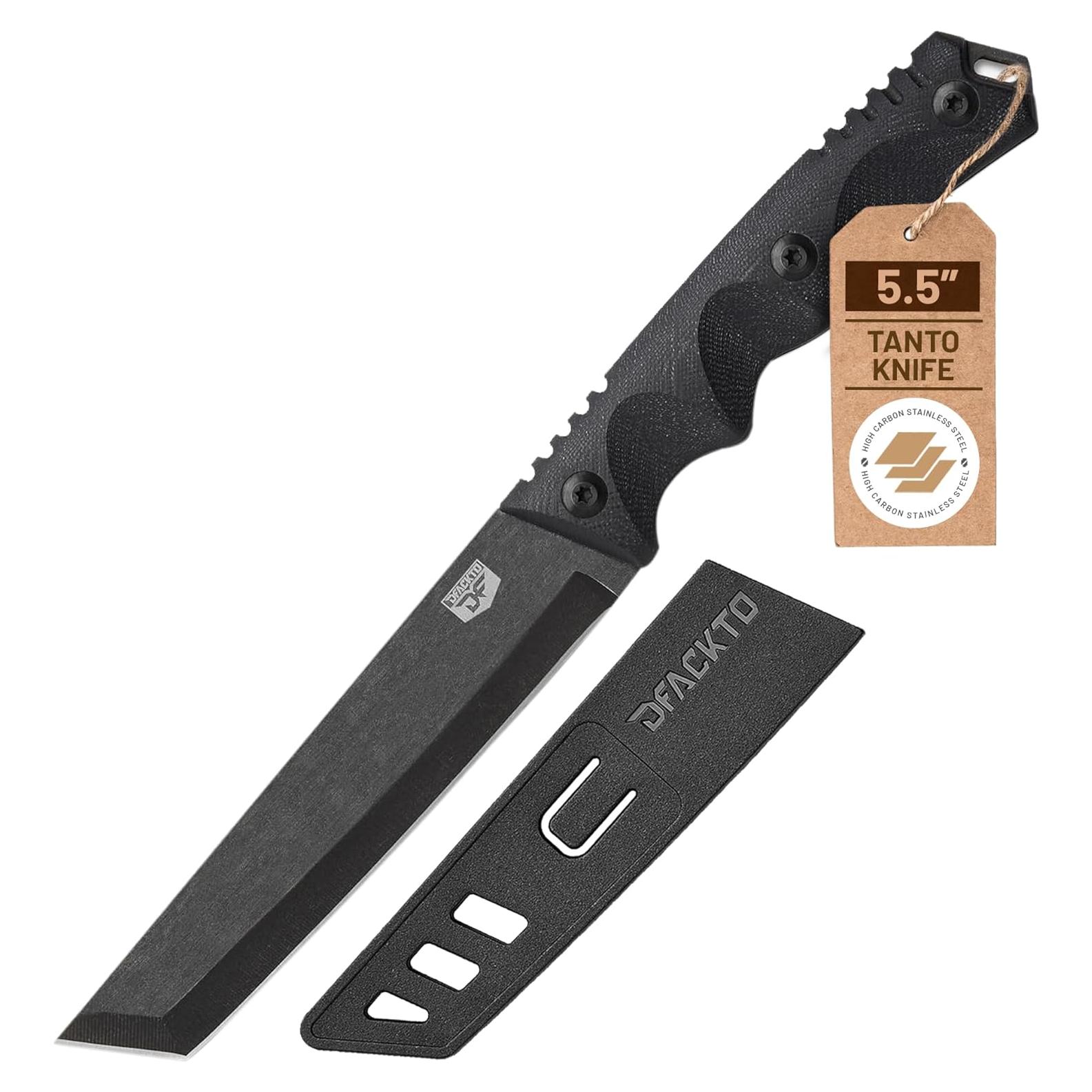 Cuchillo Utilitario DFACKTO Interceptor 5.5" Acero Inoxidable