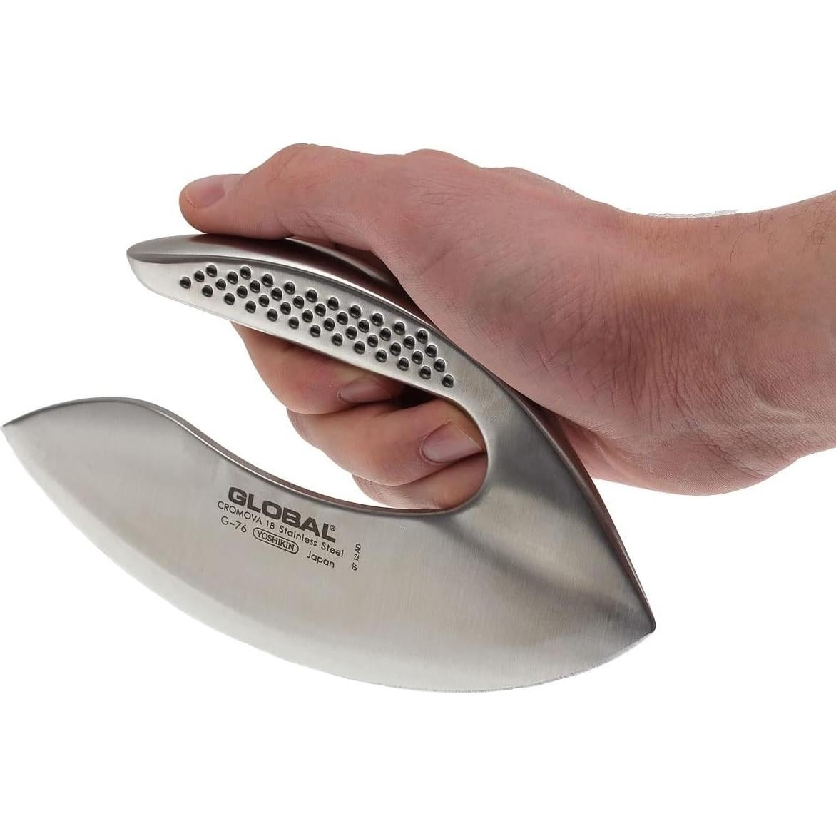 Cortador de Hierbas Global G-76 - Acero Inoxidable 17.78 cm