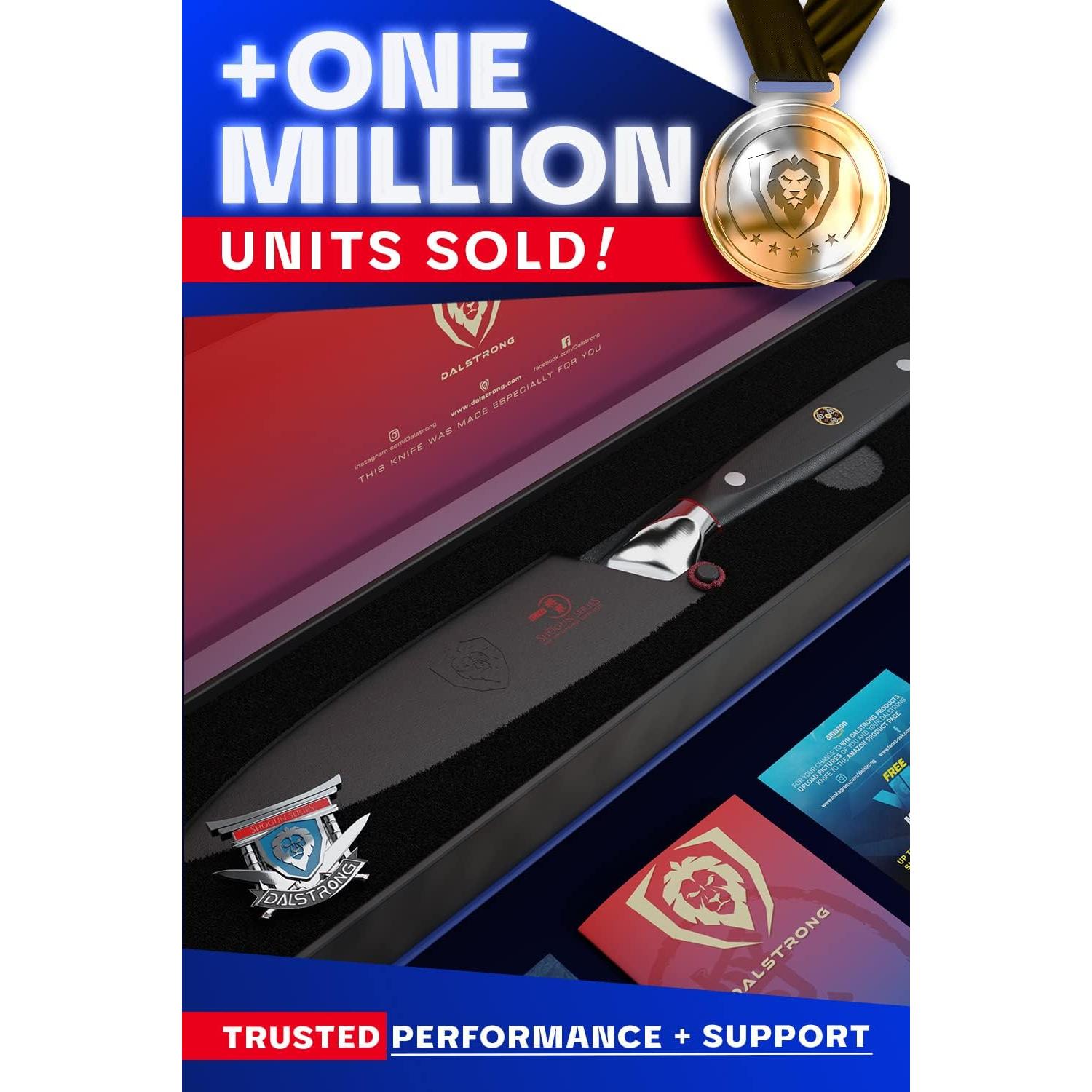 Cuchillo de Chef 20 cm Dalstrong Shogun Elite con Cuchillo de Pelar