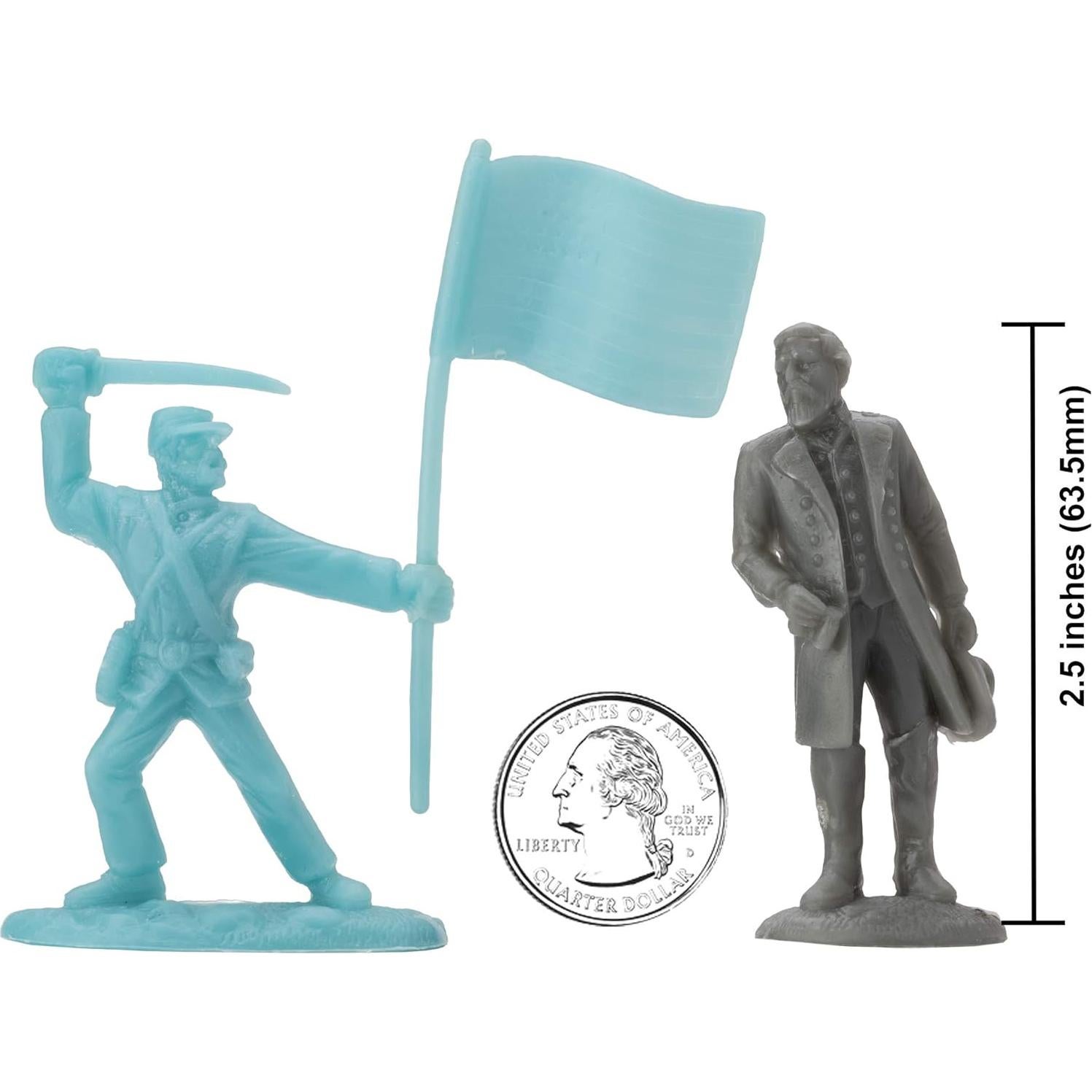 Set de Figuras Guerra Civil Americana BMC 32 Piezas