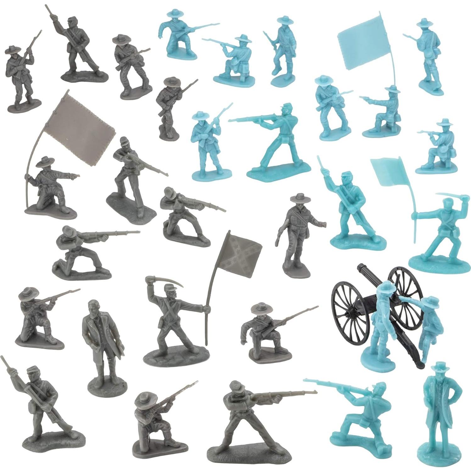 Set de Figuras Guerra Civil Americana BMC 32 Piezas