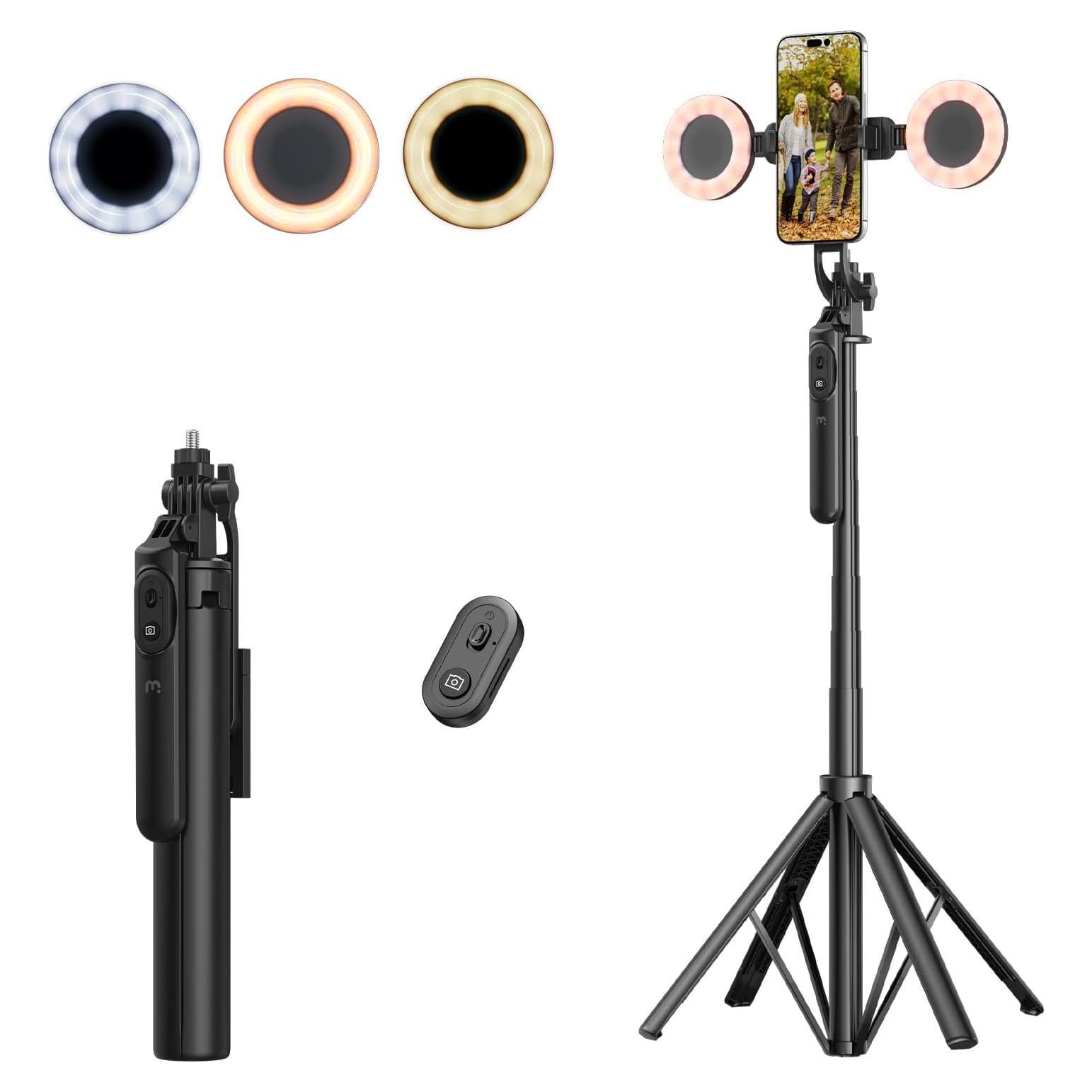 Trípode Flexible M MYBAT PRO 72" (182 cm) con Control Remoto