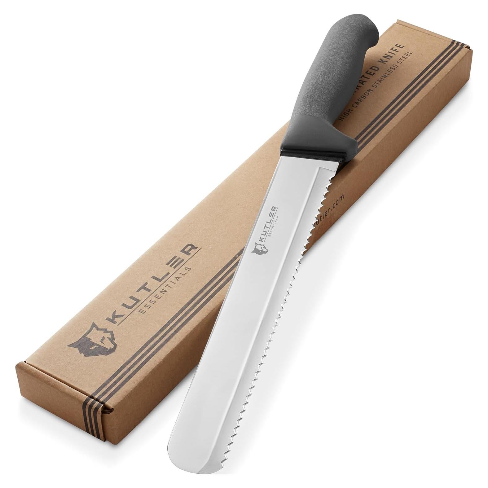 Cuchillo de Pan KUTLER 25.4 cm Acero Inoxidable Serrado