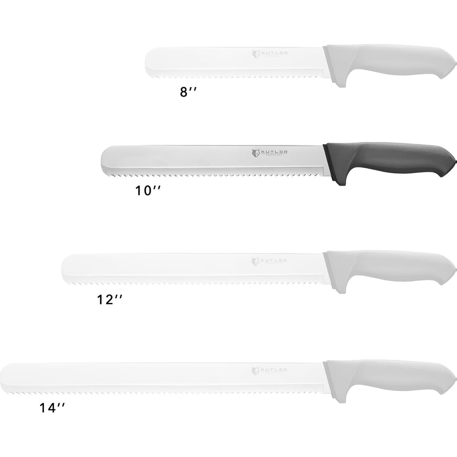 Cuchillo de Pan KUTLER 25.4 cm Acero Inoxidable Serrado