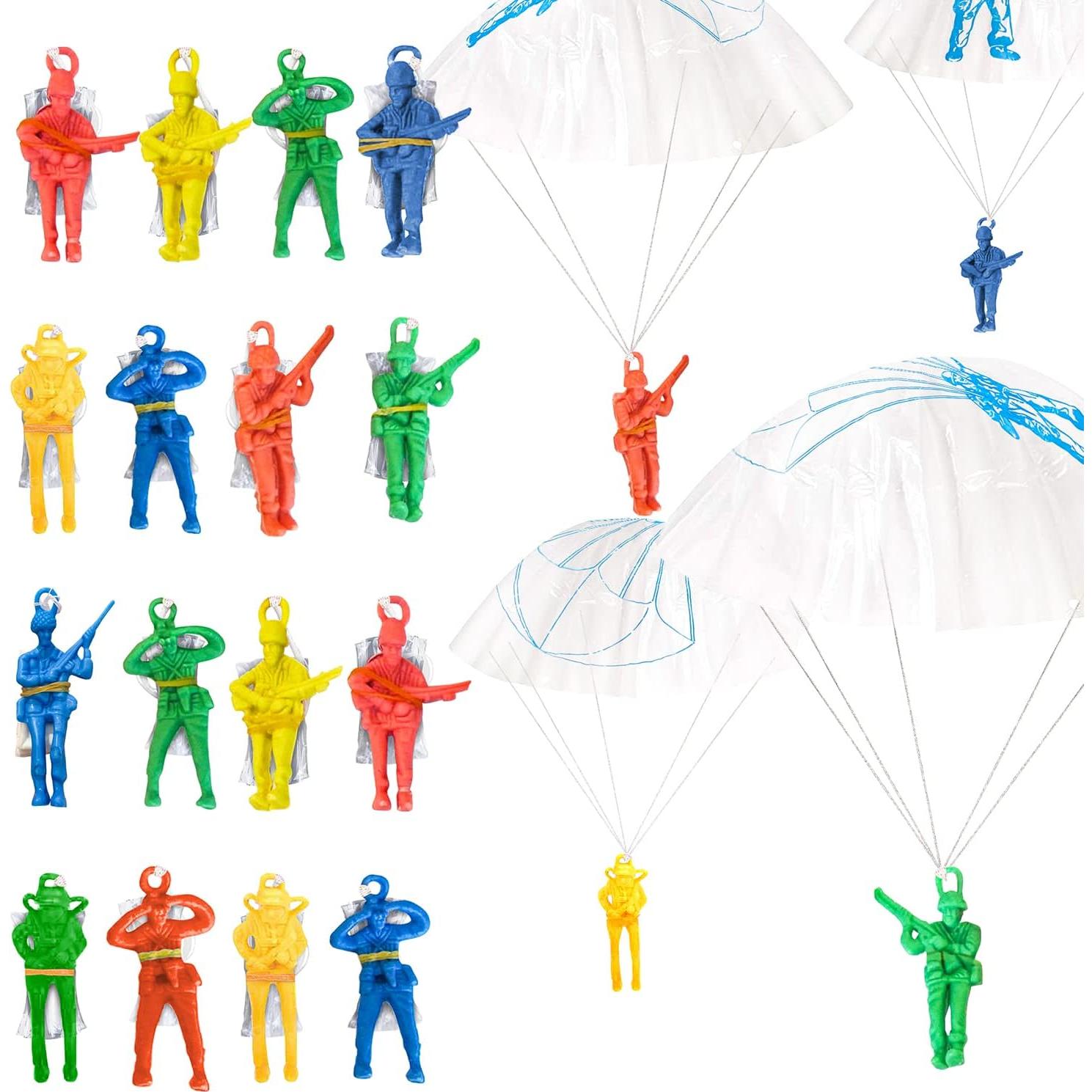 ArtCreativity 36 Juguetes Paracaídas 6,35 cm Colores Variados