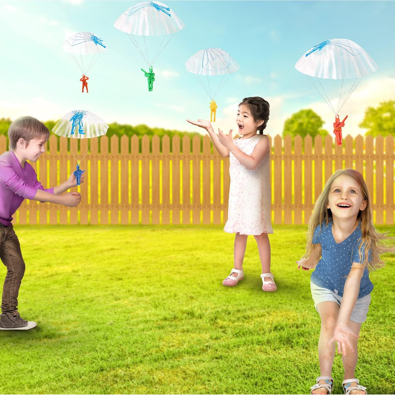 ArtCreativity 36 Juguetes Paracaídas 6,35 cm Colores Variados