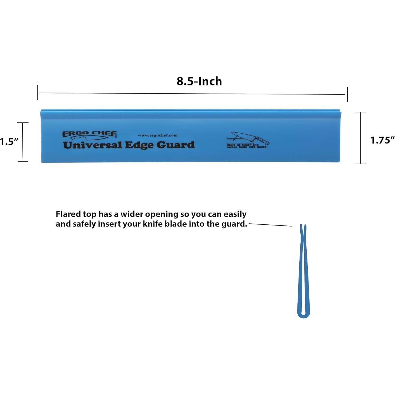 Protector de Cuchillo Ergo Chef 20.32 cm Azul ABS Resistente