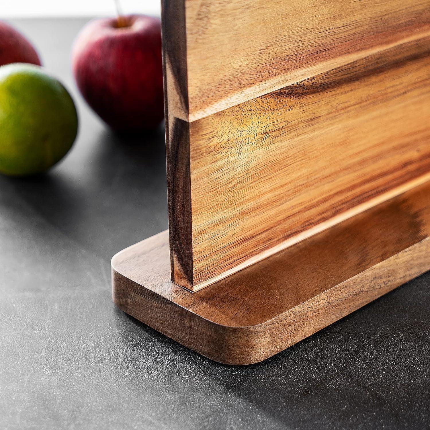 Soporte Magnético para Cuchillos BF Bill.F de Acacia 36x24cm