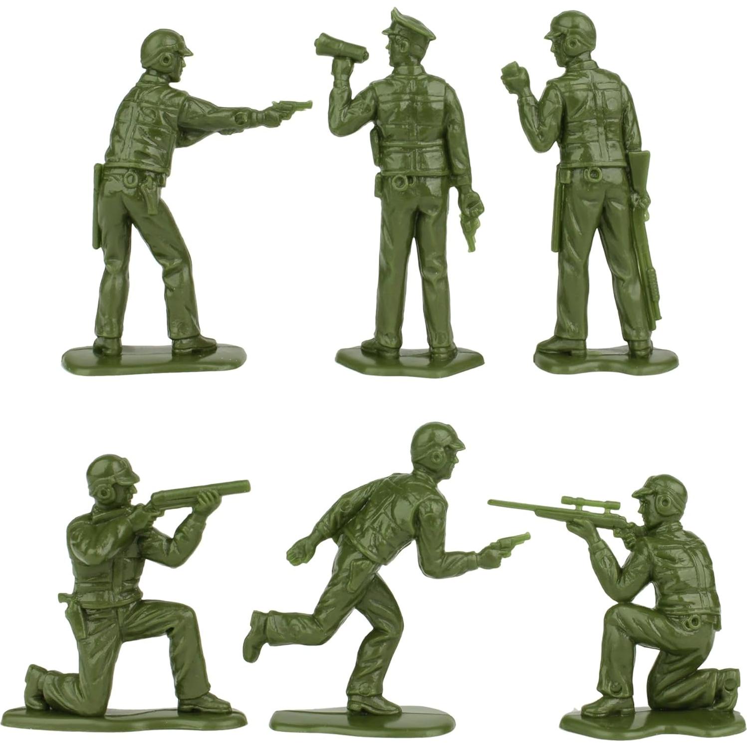 Figuras de Ejército Tim Mee Toy SWAT - 24 Policías 6,60 cm