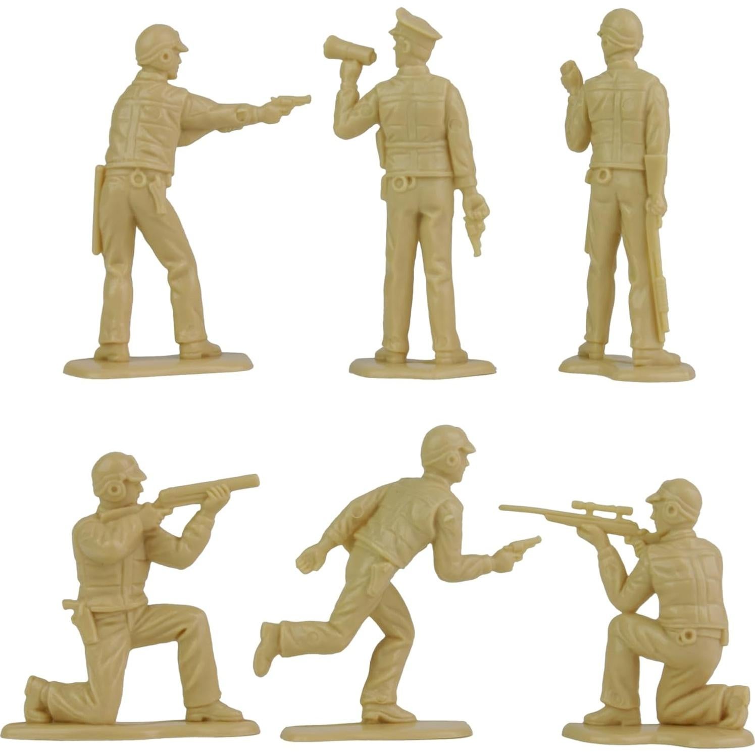 Figuras de Ejército Tim Mee Toy SWAT - 24 Policías 6,60 cm