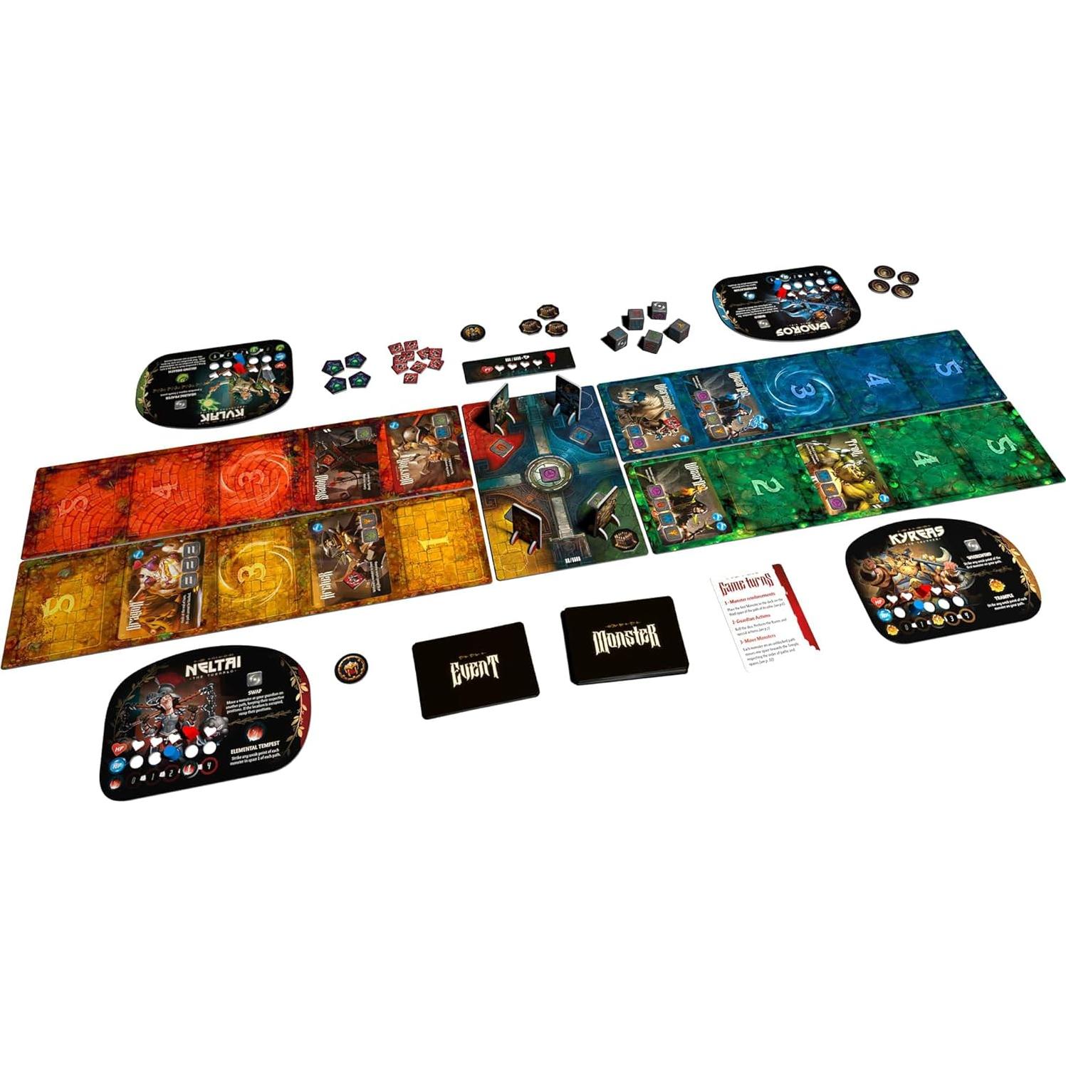 Runemasters - Juego de Mesa Cooperativo de Defensa 1-4 Jugadores