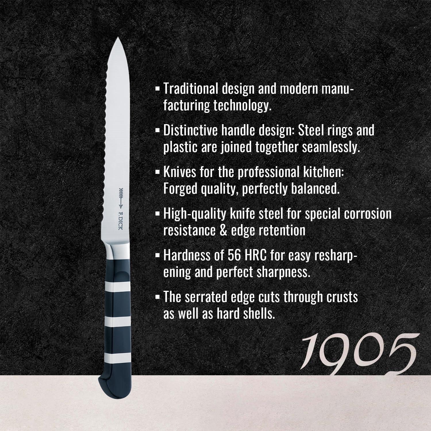 Cuchillo Utilitario F. DICK 1905 - 13 cm - Acero Ultra Afilado