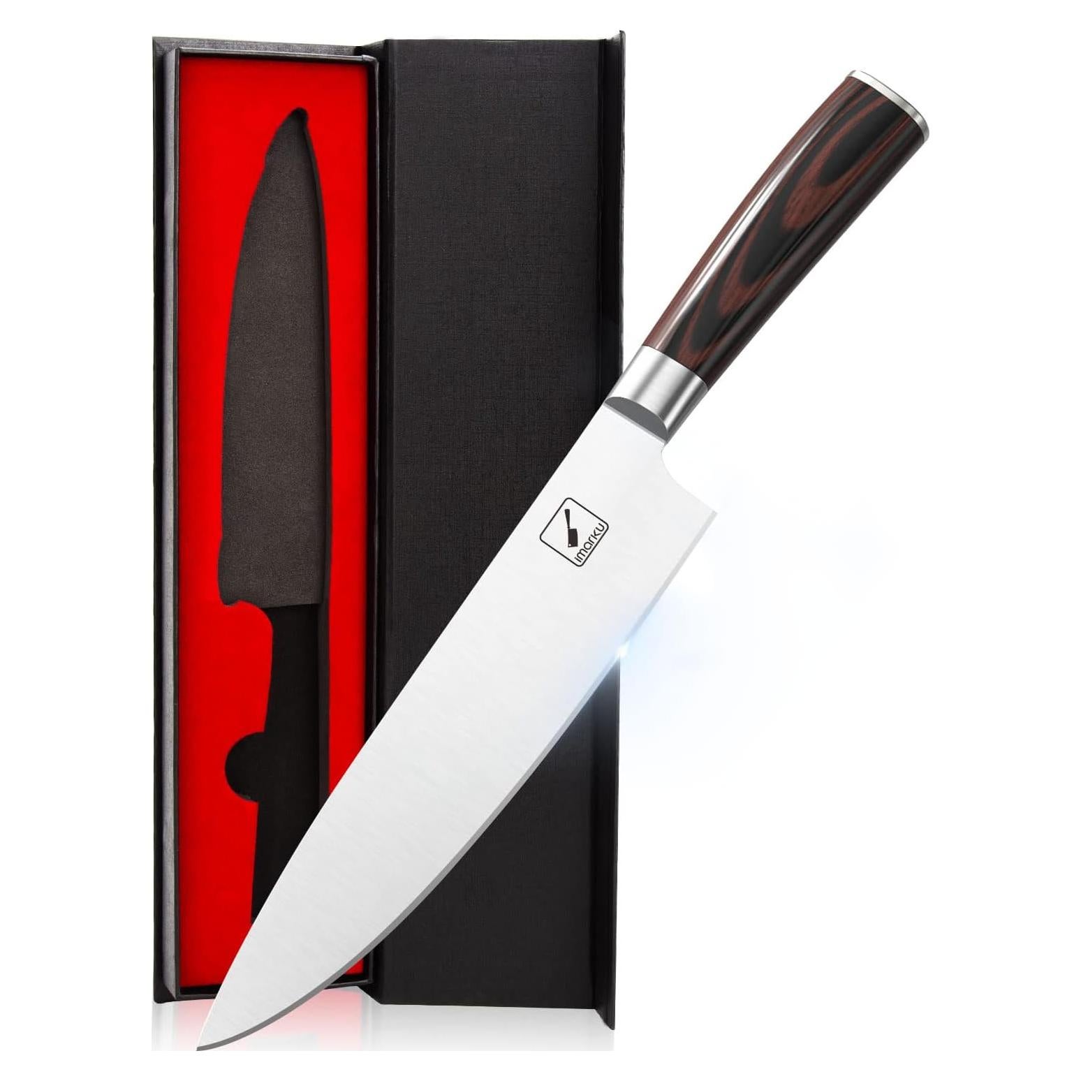 Cuchillo Chef imarku 20 cm Acero Inoxidable Alto Carbono