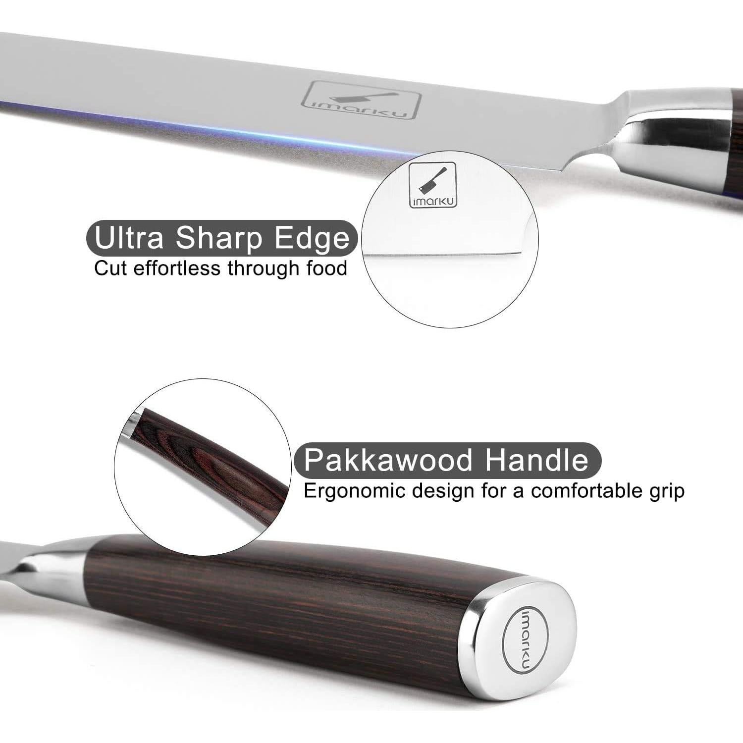 Cuchillo Chef imarku 20 cm Acero Inoxidable Alto Carbono