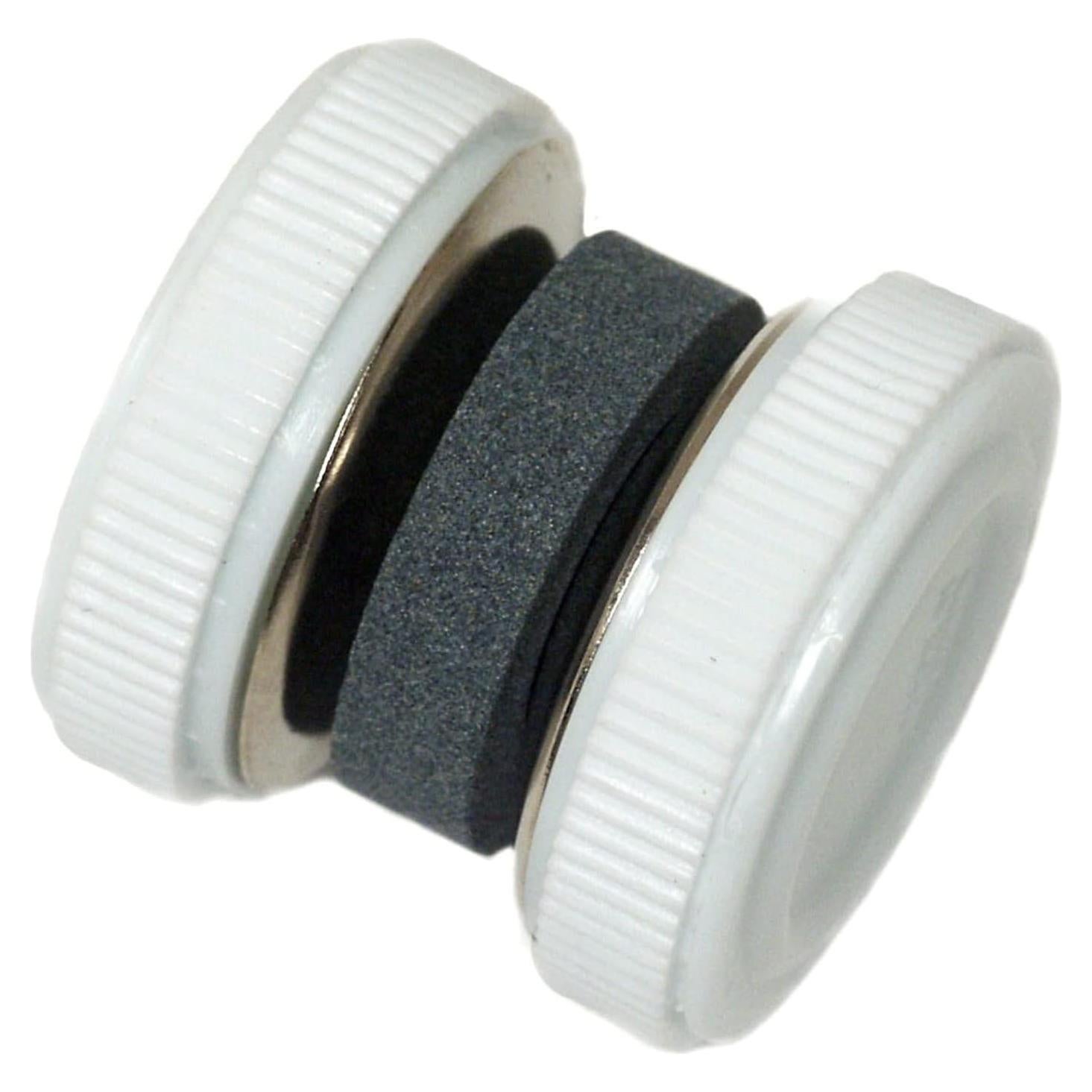 Afilador de cuchillos Chef Craft 20494, Cerámica Fina, Blanco