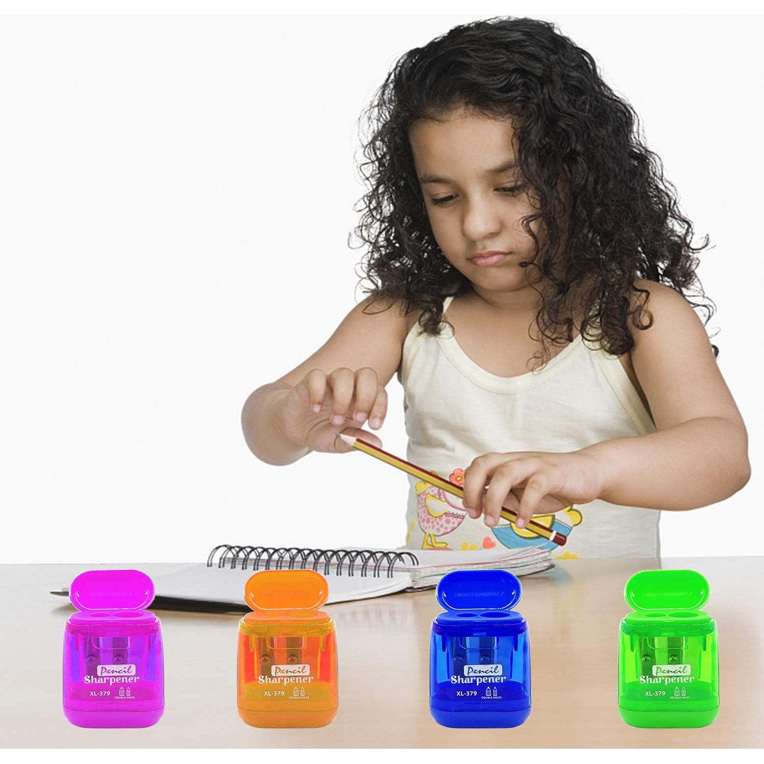 Sacapuntas Manual Doble Agujero Alpurple 36 Pcs - Plástico