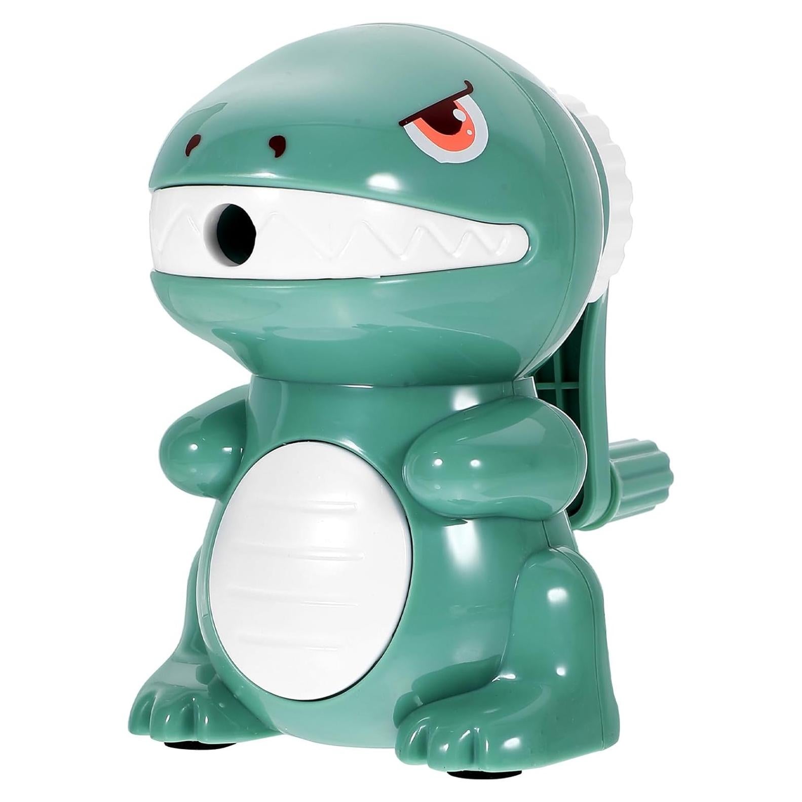 Sacapuntas Manual Tofficu Dinosaurio Verde - Compacto y Ligero