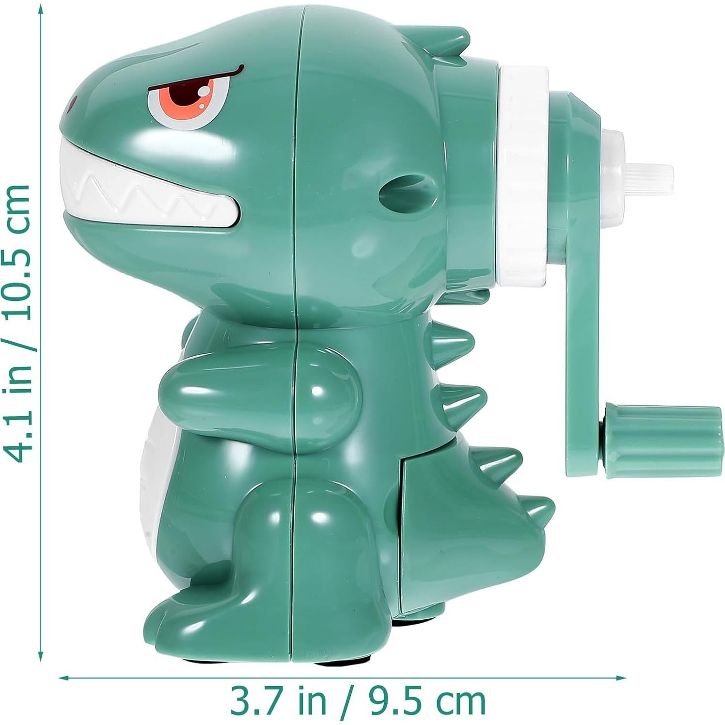 Sacapuntas Manual Tofficu Dinosaurio Verde - Compacto y Ligero