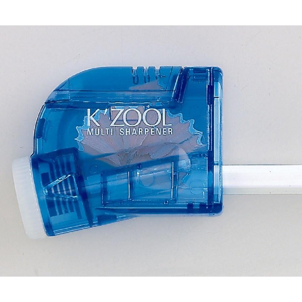 Sacapuntas Ajustable Kutsuwa K'ZOOL Azul Transparente