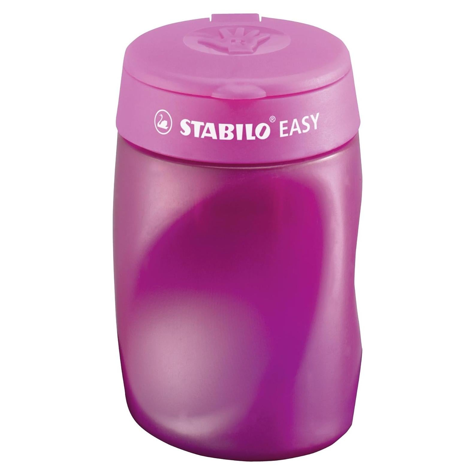 Sacapuntas Ergonómico STABILO EASYsharpener Diestro Rosa