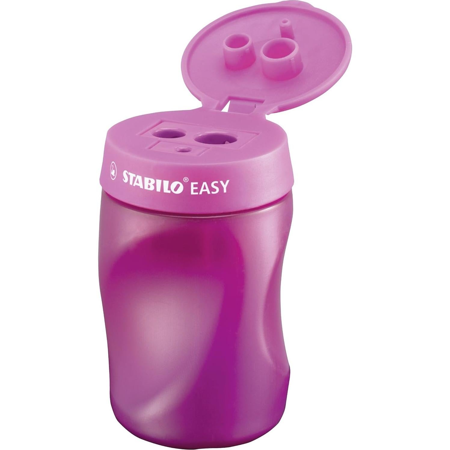 Sacapuntas Ergonómico STABILO EASYsharpener Diestro Rosa