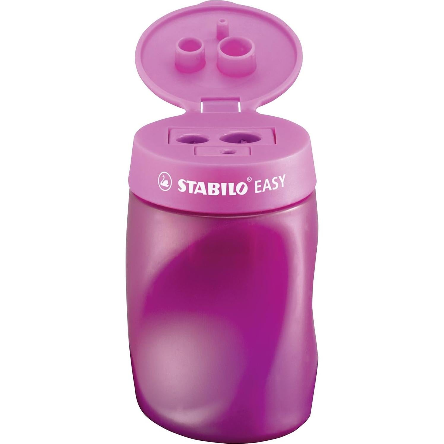 Sacapuntas Ergonómico STABILO EASYsharpener Diestro Rosa