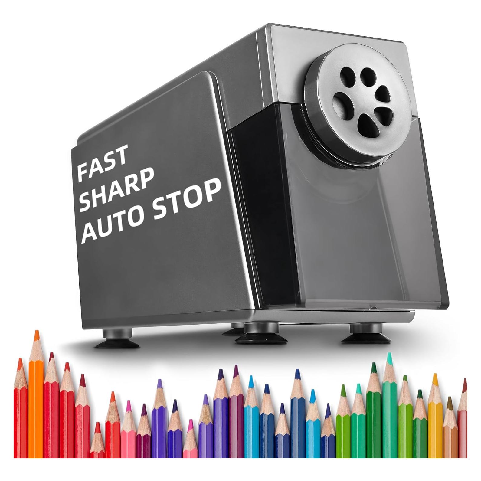 Afilador Eléctrico de Lápices ZMOL 6 Agujeros 0.82kg