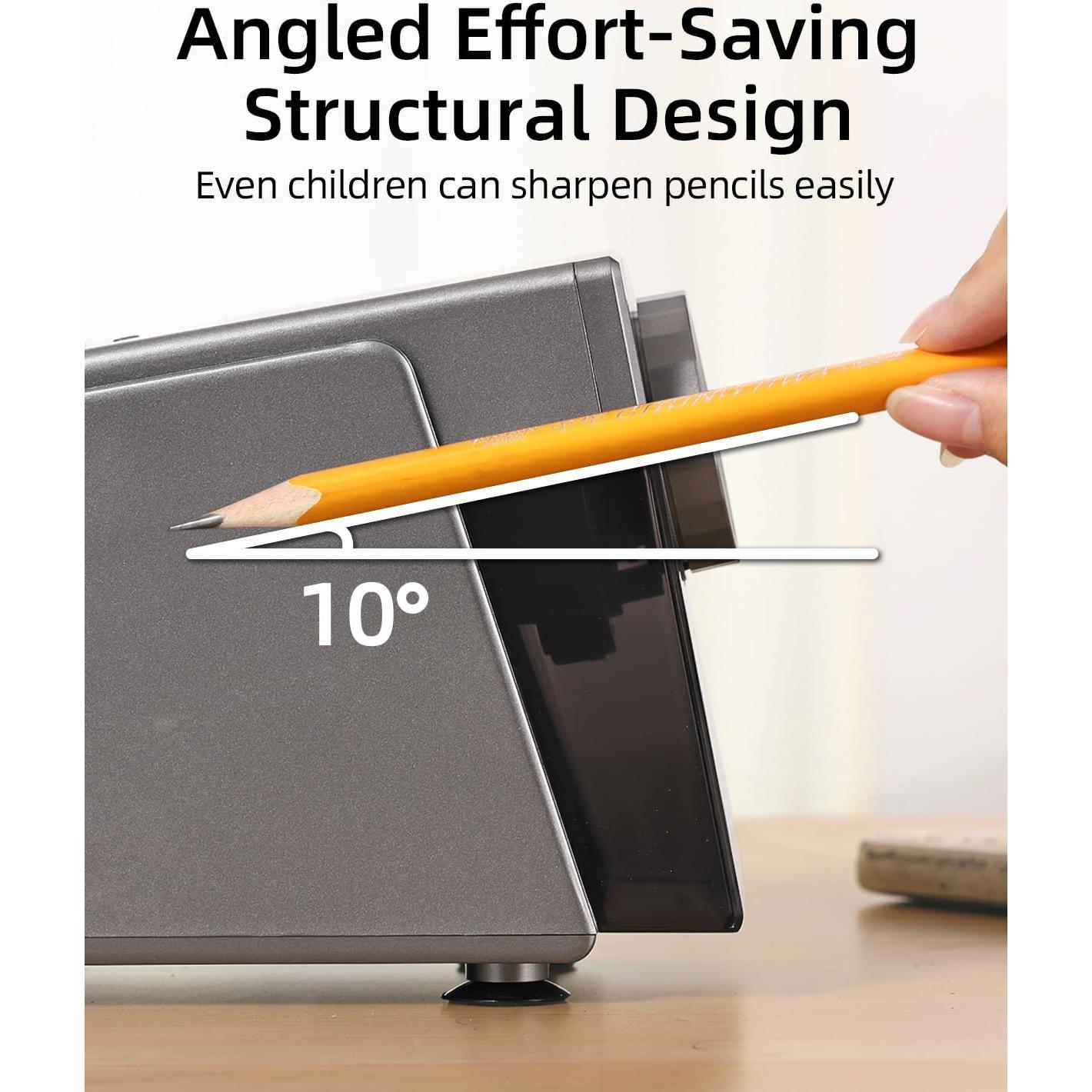 Afilador Eléctrico de Lápices ZMOL 6 Agujeros 0.82kg