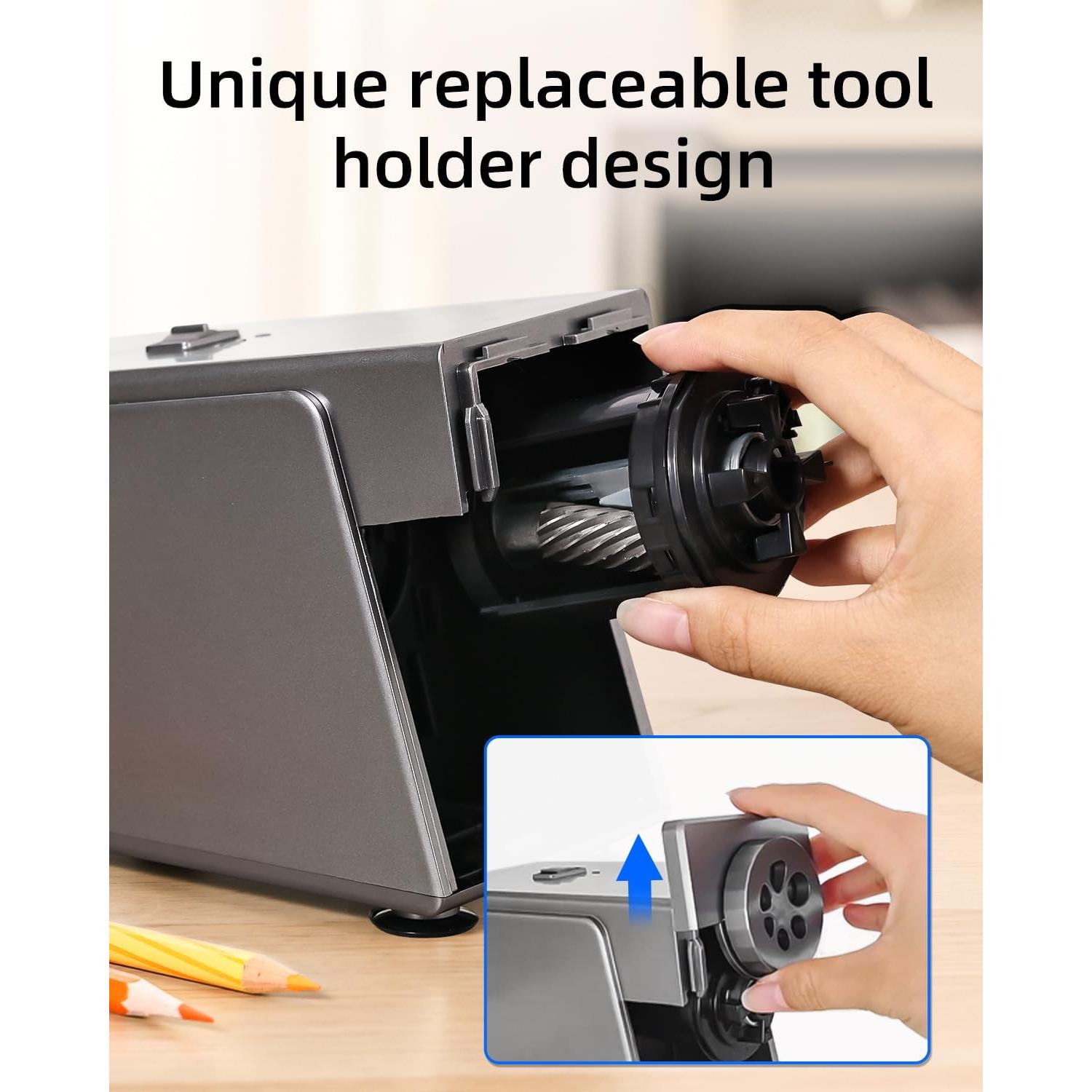 Afilador Eléctrico de Lápices ZMOL 6 Agujeros 0.82kg