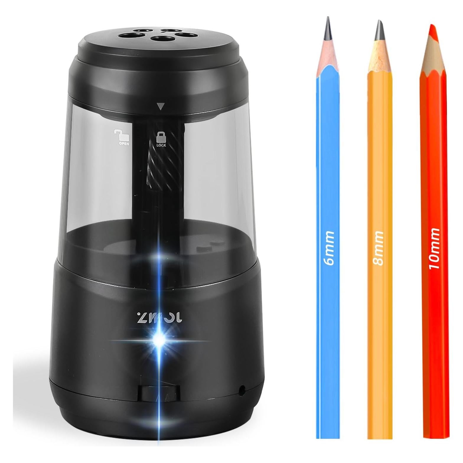 Afilador Eléctrico ZMOL JY-015 con Parada Automática y 5 Velocidades