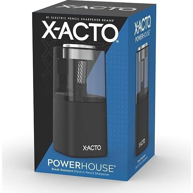 Sacapuntas Eléctrico X-ACTO Powerhouse Negro 21.4 cm