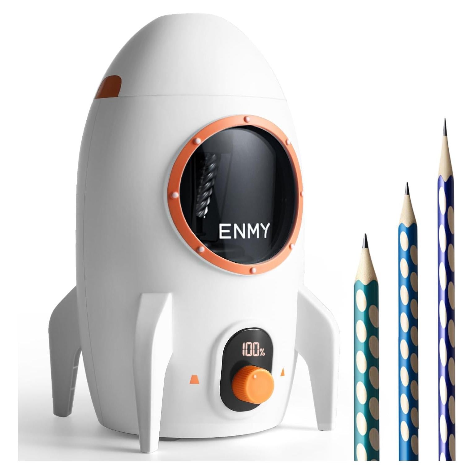 Afilador Eléctrico de Lápices ENMY Recargable 1800mAh