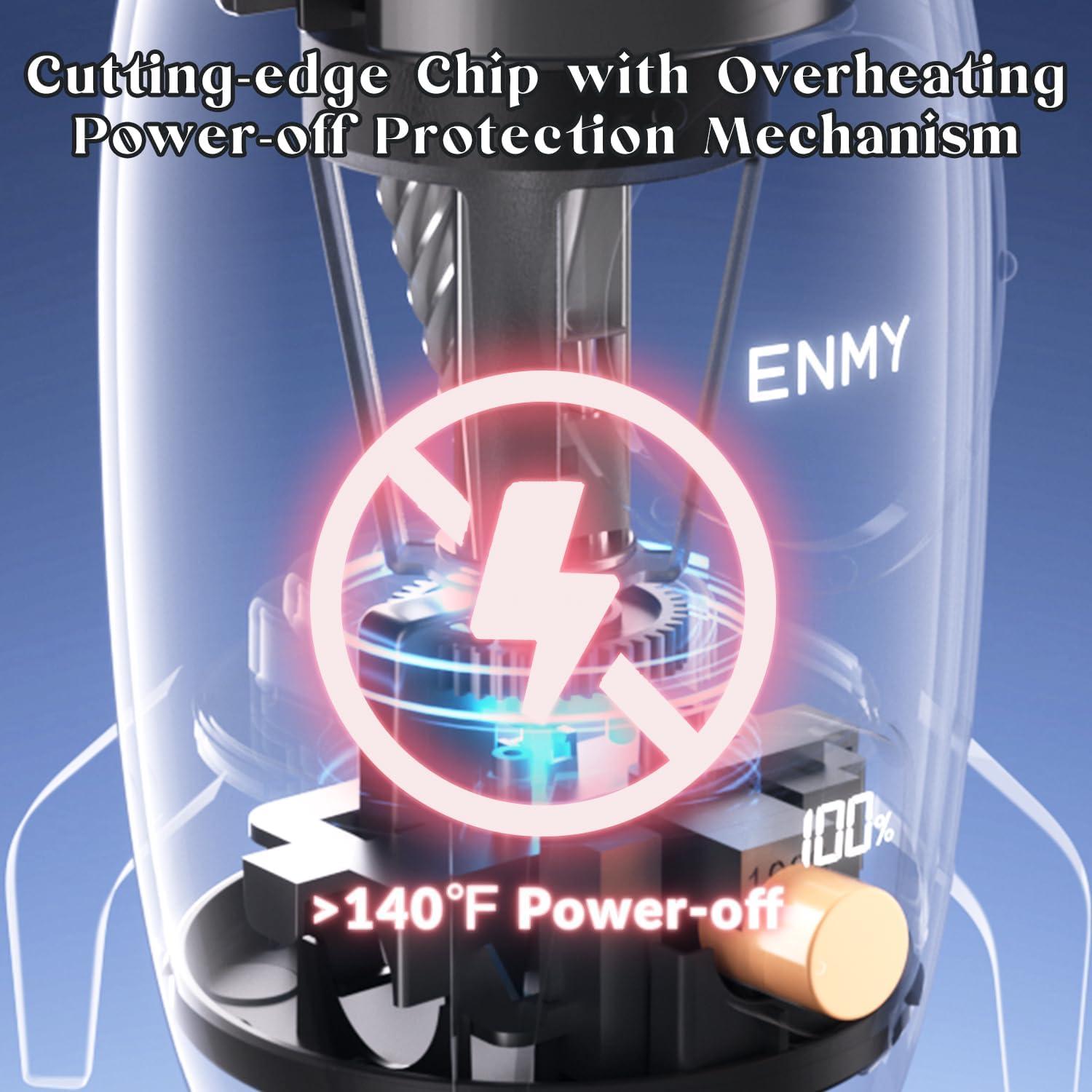 Afilador Eléctrico de Lápices ENMY Recargable 1800mAh