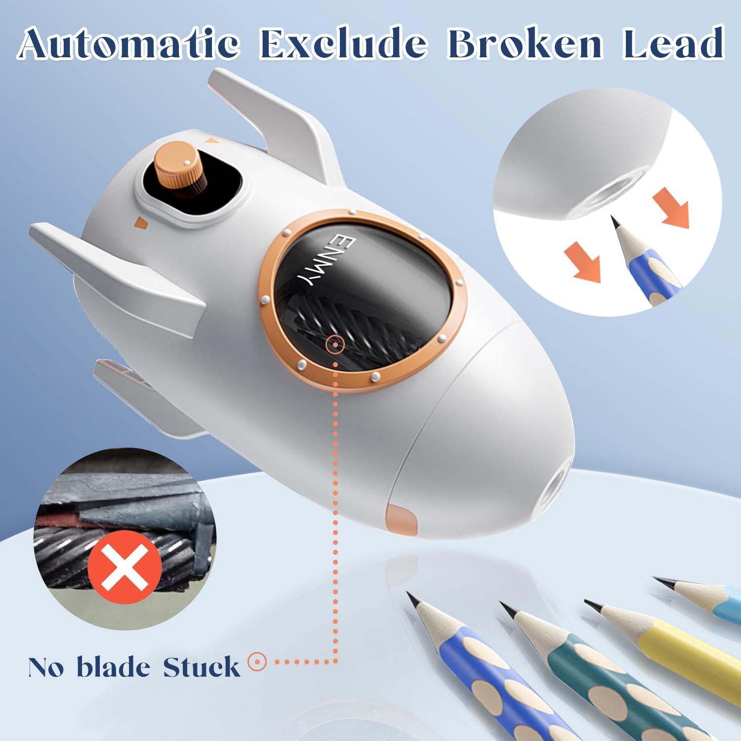 Afilador Eléctrico de Lápices ENMY Recargable 1800mAh