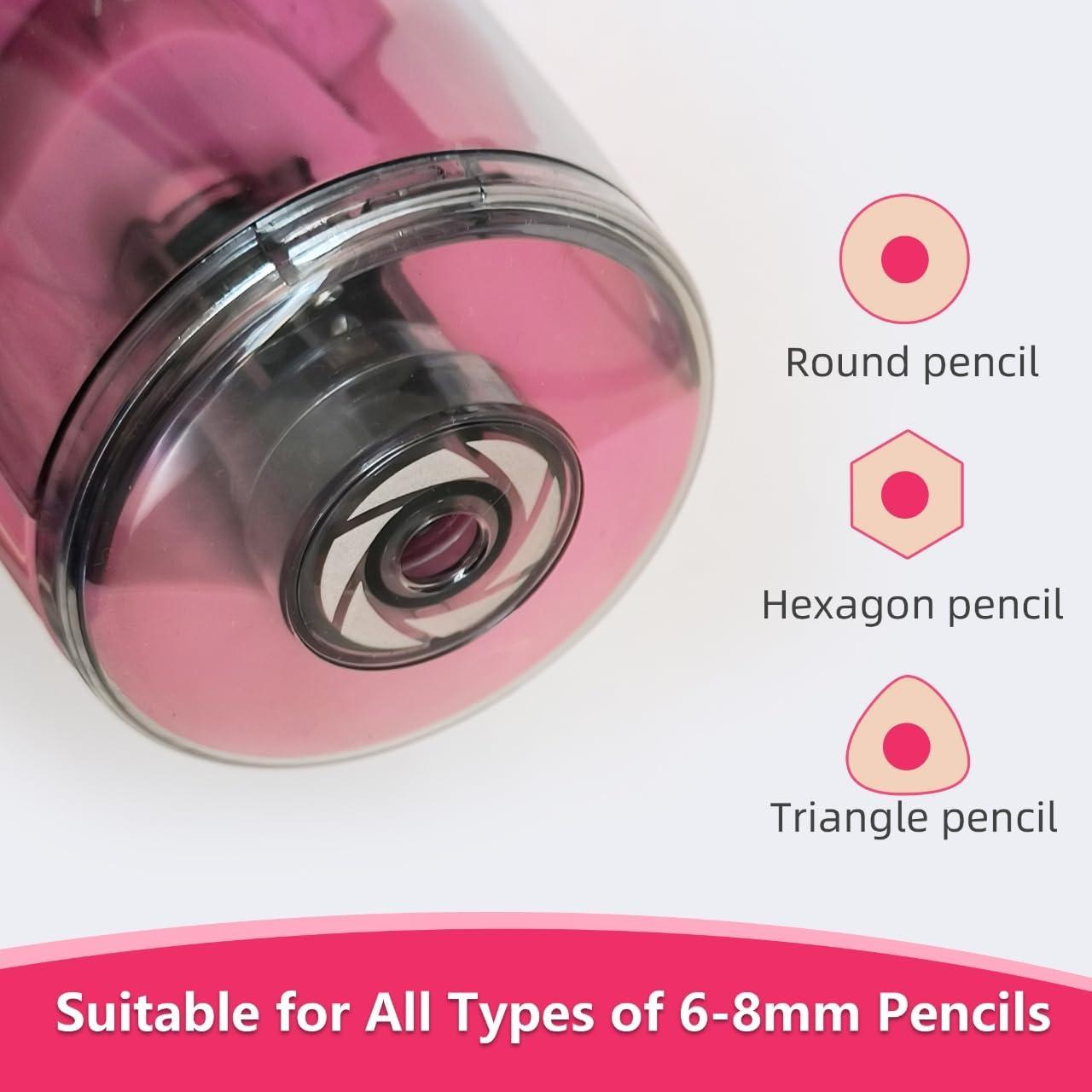 Sacapuntas Eléctrico a Batería VEOOK PS04 Portátil 6-8mm