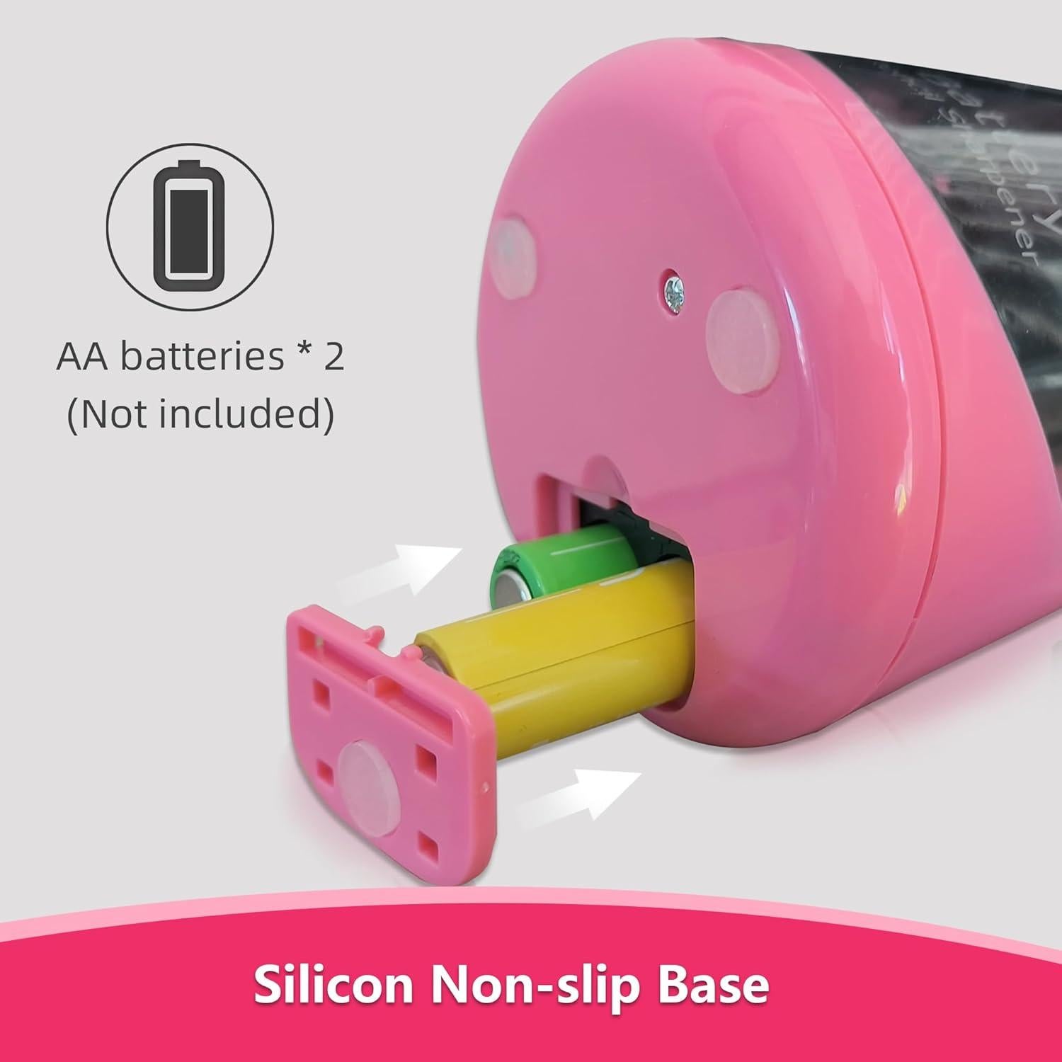 Sacapuntas Eléctrico a Batería VEOOK PS04 Portátil 6-8mm