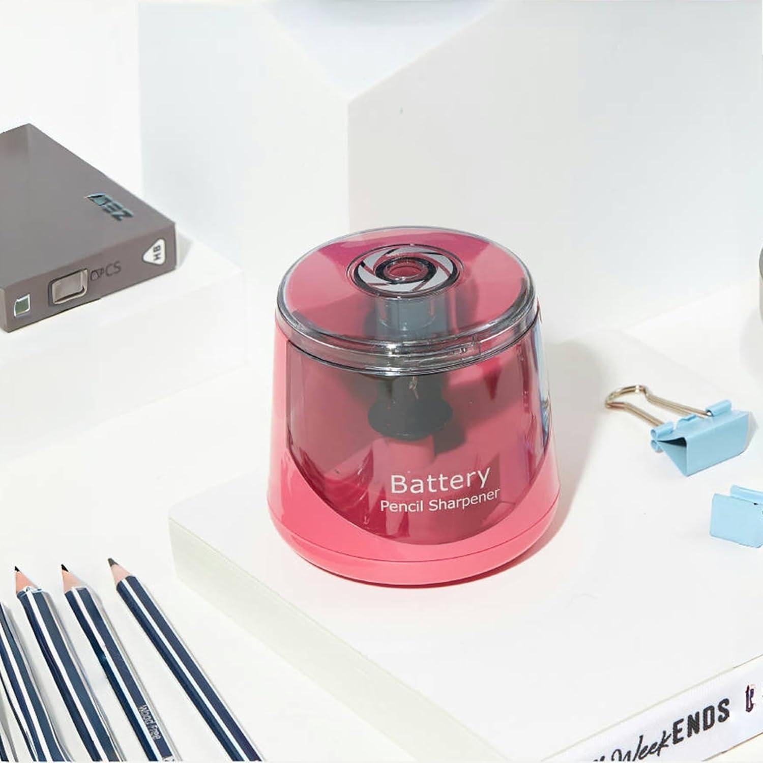 Sacapuntas Eléctrico a Batería VEOOK PS04 Portátil 6-8mm