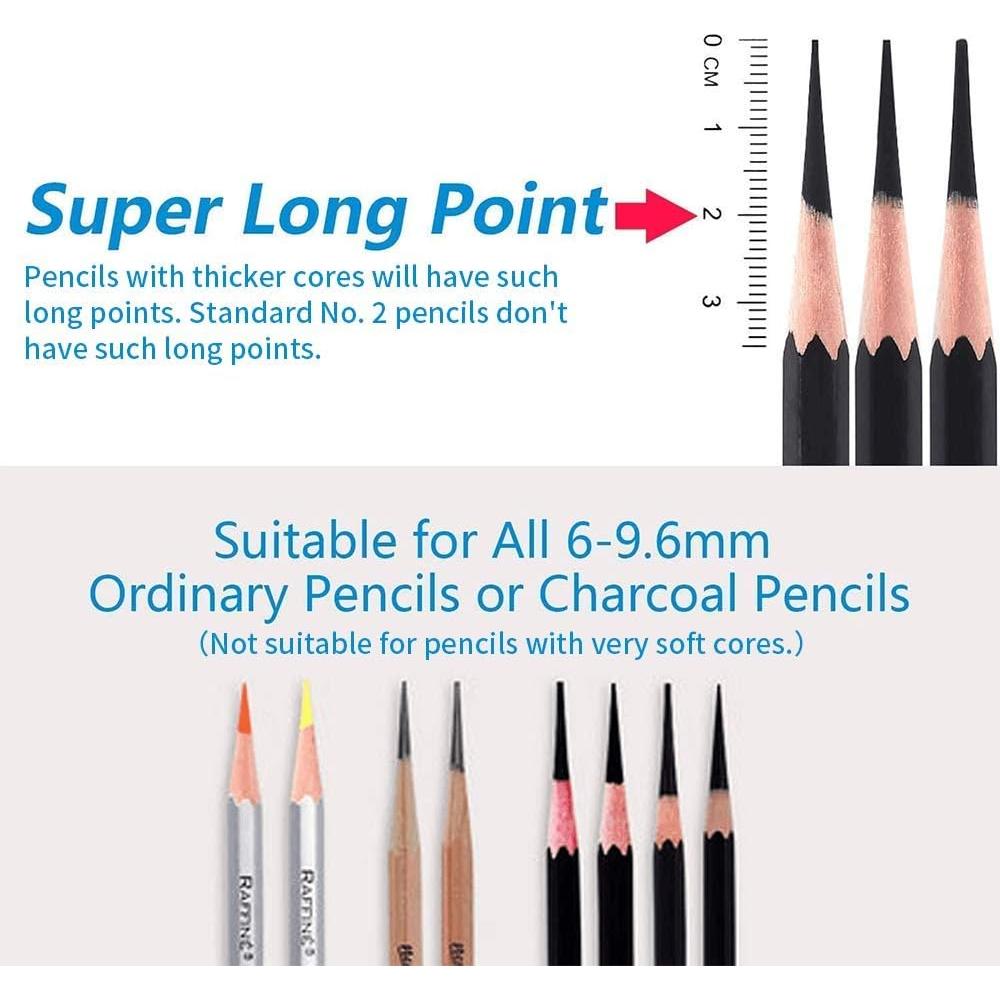 Sacapuntas Eléctrico AFMAT Recargable Punta Larga 6-9.6mm