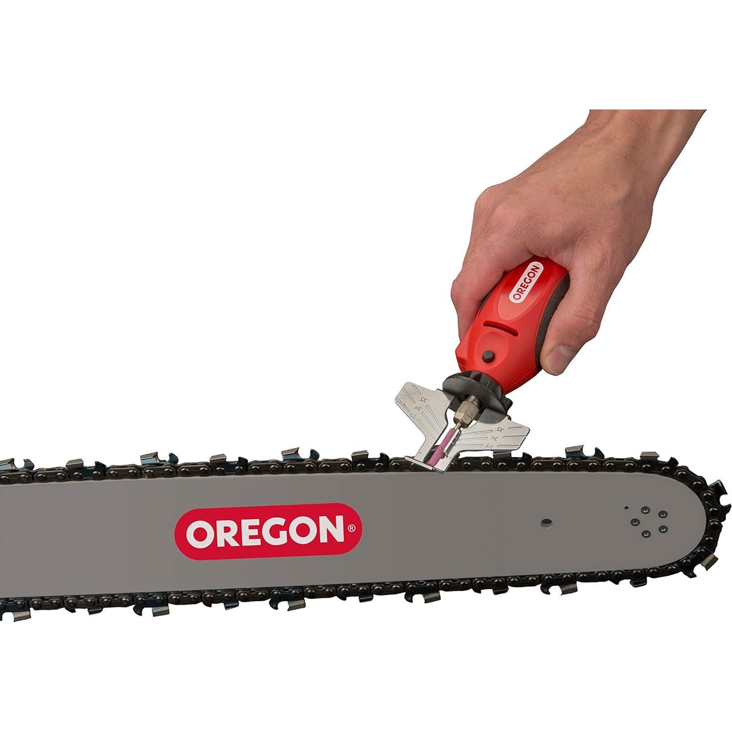 Afilador de Cadena de Motosierra Eléctrico Oregon 12V 2-en-1