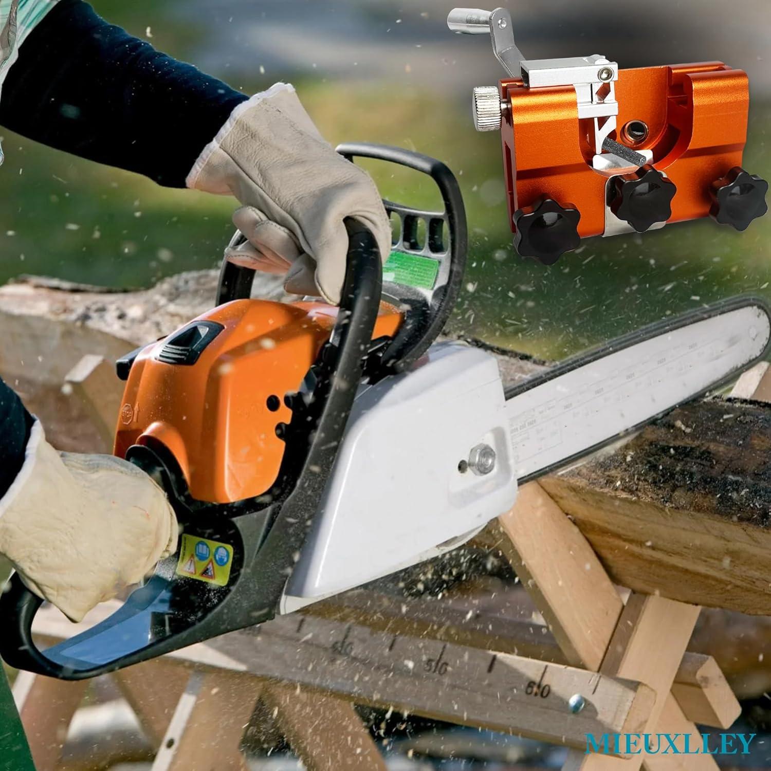 Afilador de Motosierra MIEUXLLEY 5 Piezas Carburo Tungsteno